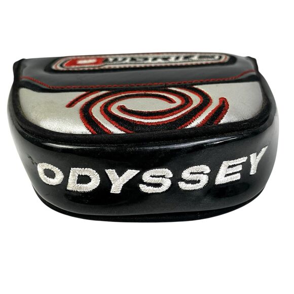 Odyssey O Works Mallet Putter Headcover Golf Head Cover Black - Picture 2 of 5